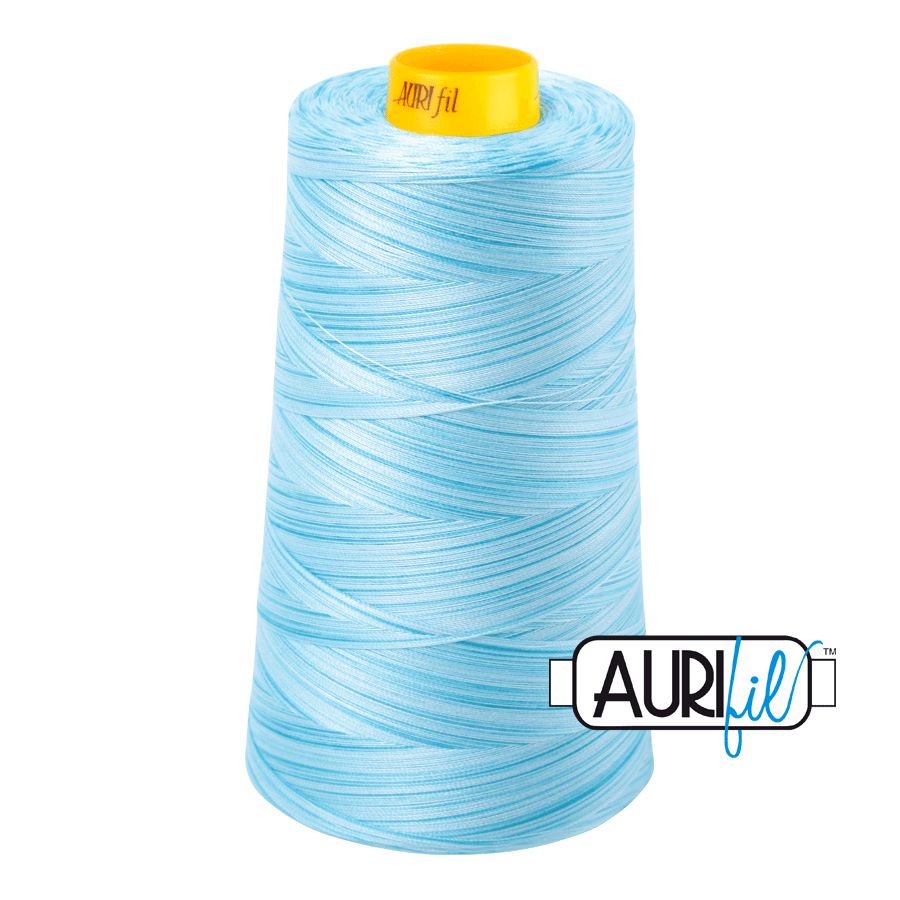40wt 3ply Cotton Thread in 4663 Baby Blue Eyes in a 3280yd Cone by Aurifil