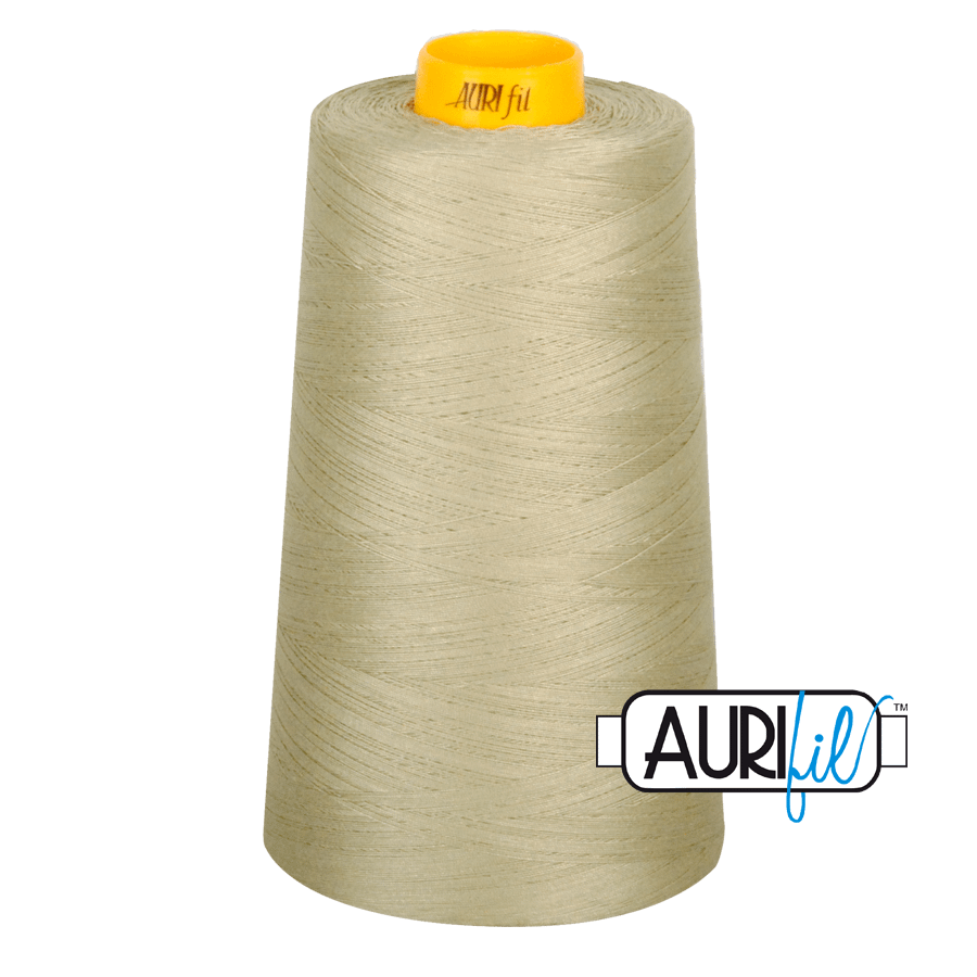 40wt 3ply Cotton Thread in 5020 Light Military Green in a 3280yd Cone by Aurifil
