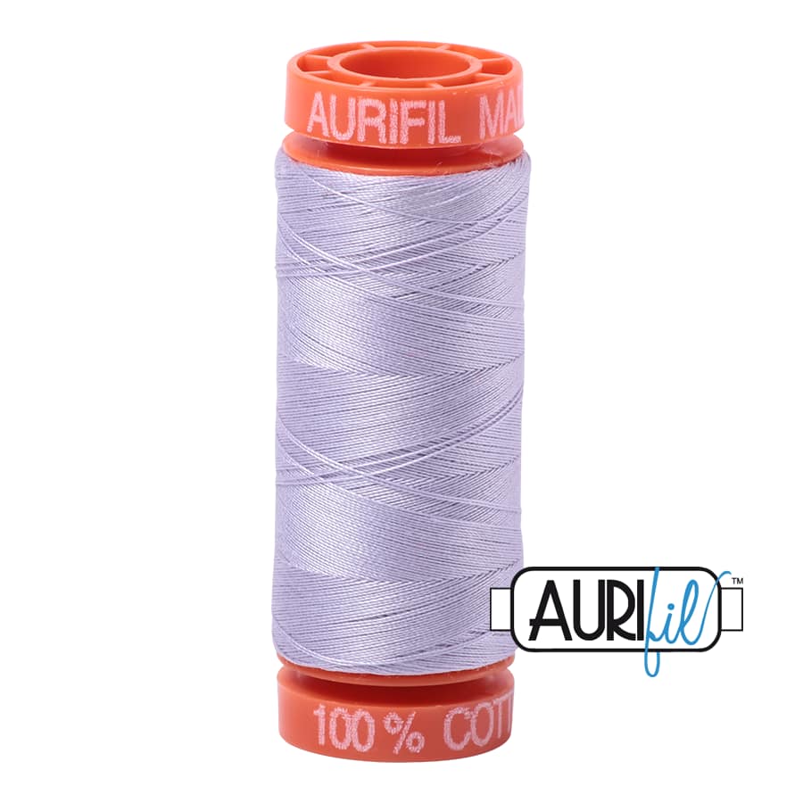 50wt Cotton Thread in 2560 Iris by Aurifil - Image 2