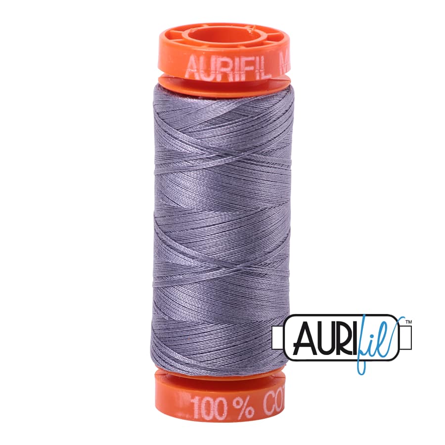 50wt Cotton Thread in 6733 Twilight by Aurifil - Image 2