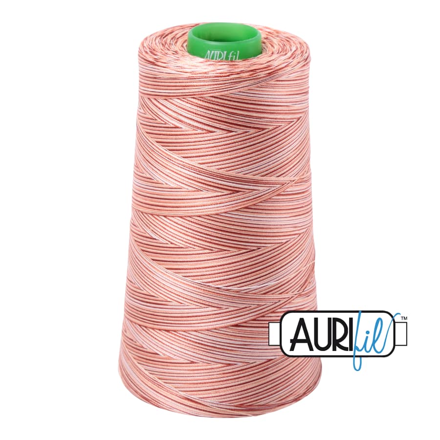 40wt Cotton Thread in 4656 Cinnamon Sugar by Aurifil - Image 3