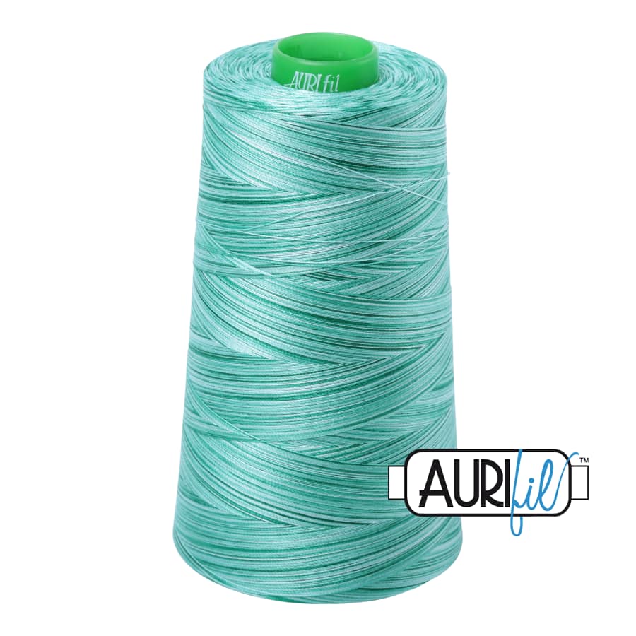 40wt Cotton Thread in 4662 Creme de Menthe by Aurifil - Image 3