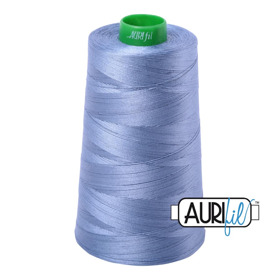 40wt Cotton Thread in 6720 Slate by Aurifil - Image 3