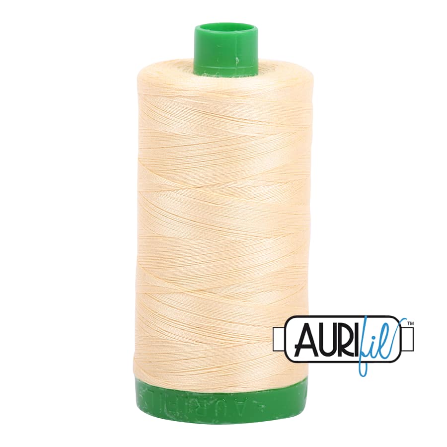 40wt Cotton Thread in 2105 Champagne by Aurifil