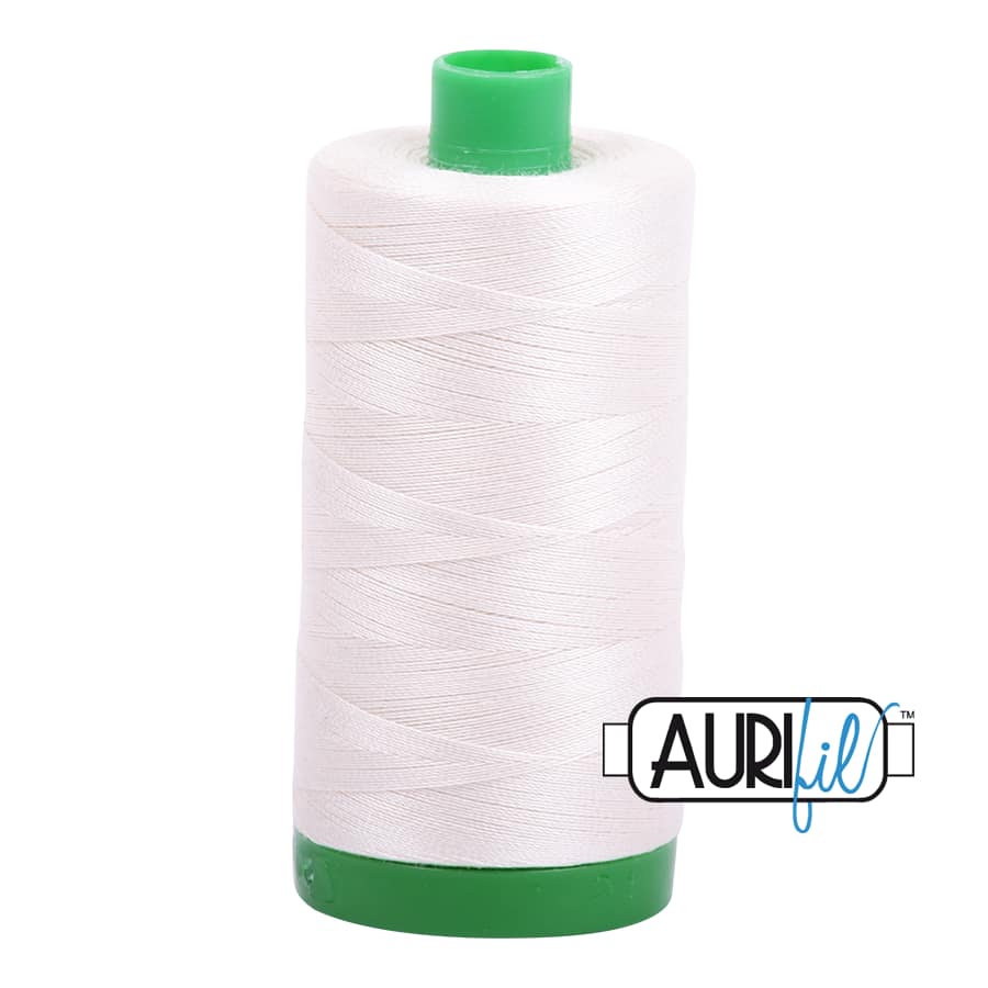 40wt Cotton Thread in 2311 Muslin by Aurifil