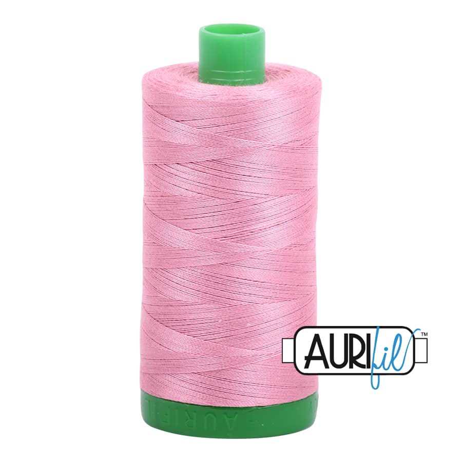 40wt Cotton Thread in 2430 Antique Rose by Aurifil