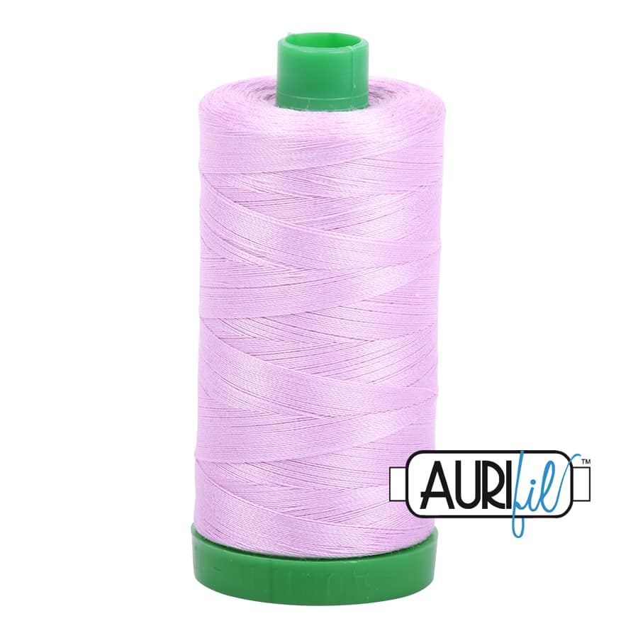 40wt Cotton Thread in 2515 Light Orchid by Aurifil