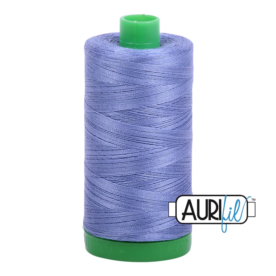 40wt Cotton Thread in 2525 Dusty Blue Violet by Aurifil