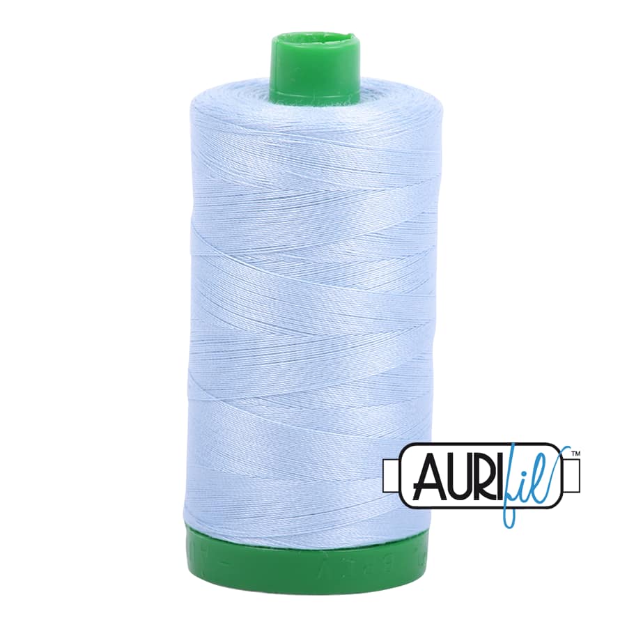 40wt Cotton Thread in 2710 Light Robbins Egg by Aurifil