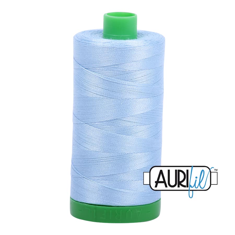 40wt Cotton Thread in 2715 Robins Egg by Aurifil