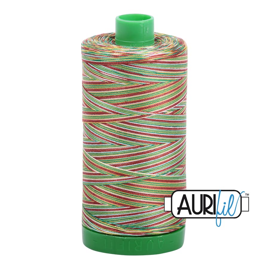 40wt Cotton Thread in 4650 Leaves by Aurifil