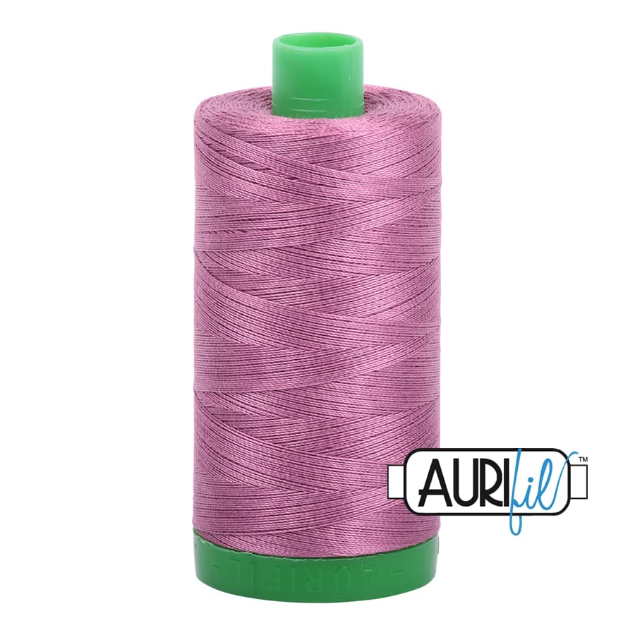 40wt Cotton Thread in 5003 Wine by Aurifil