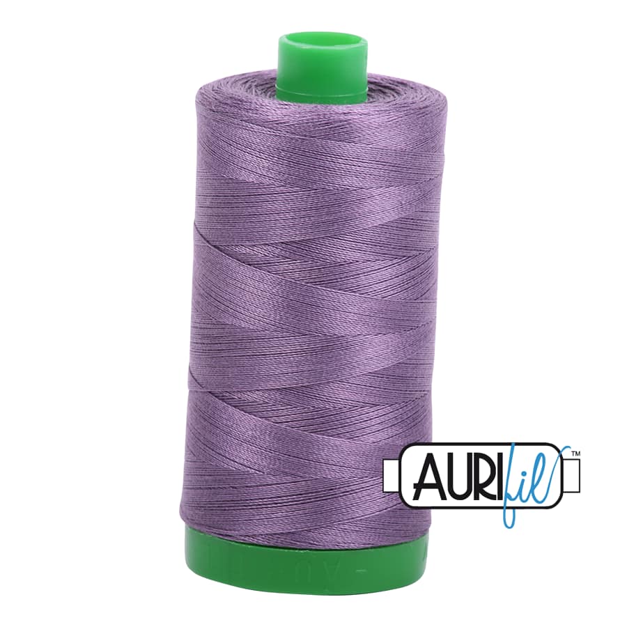 40wt Cotton Thread in 6735 Plumtastic by Aurifil