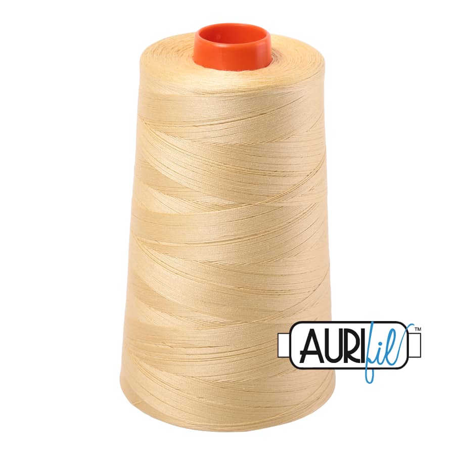 50wt Cotton Thread in 2125 Wheat by Aurifil - Image 3