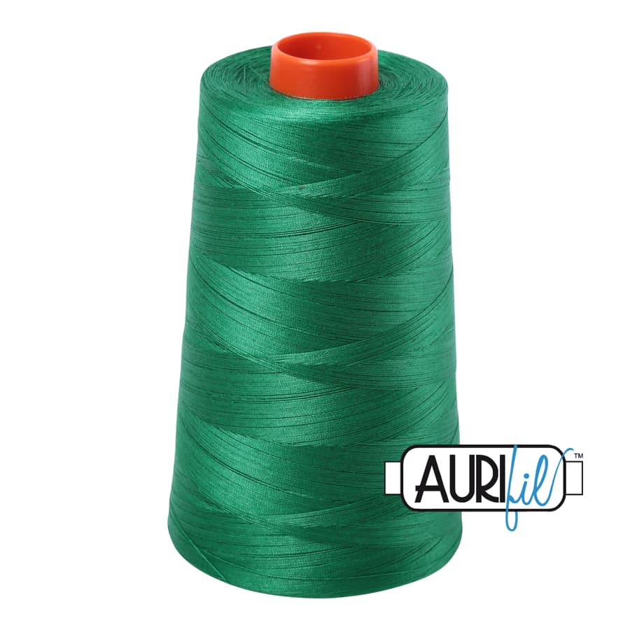 50wt Cotton Thread in 2870 Green by Aurifil - Image 3
