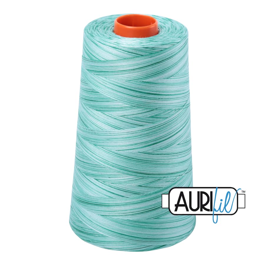 50wt Cotton Thread in 4662 Creme de Menthe by Aurifil - Image 3
