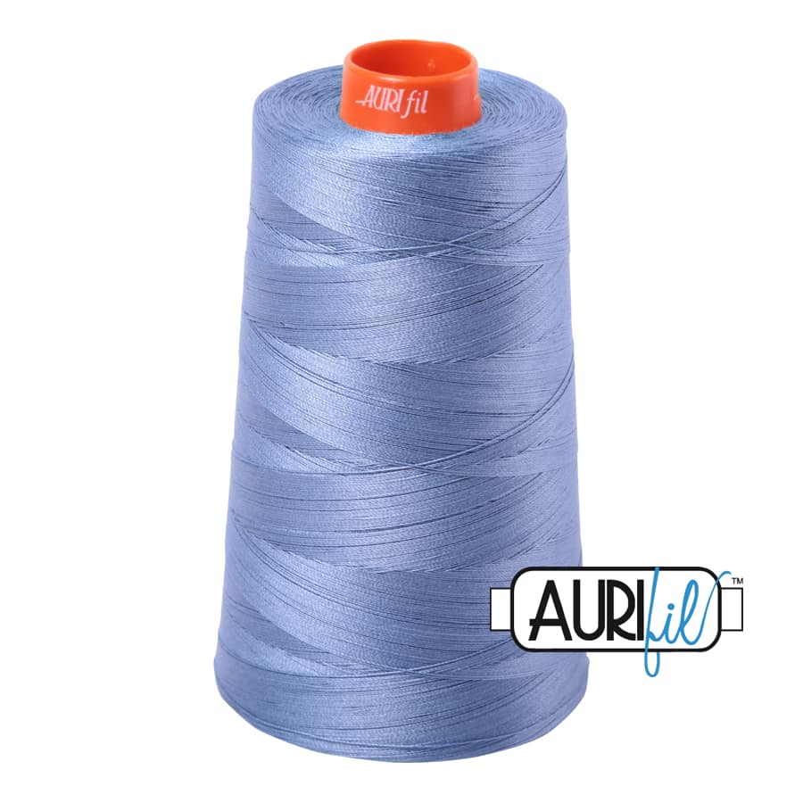 50wt Cotton Thread in 6720 Slate by Aurifil - Image 3
