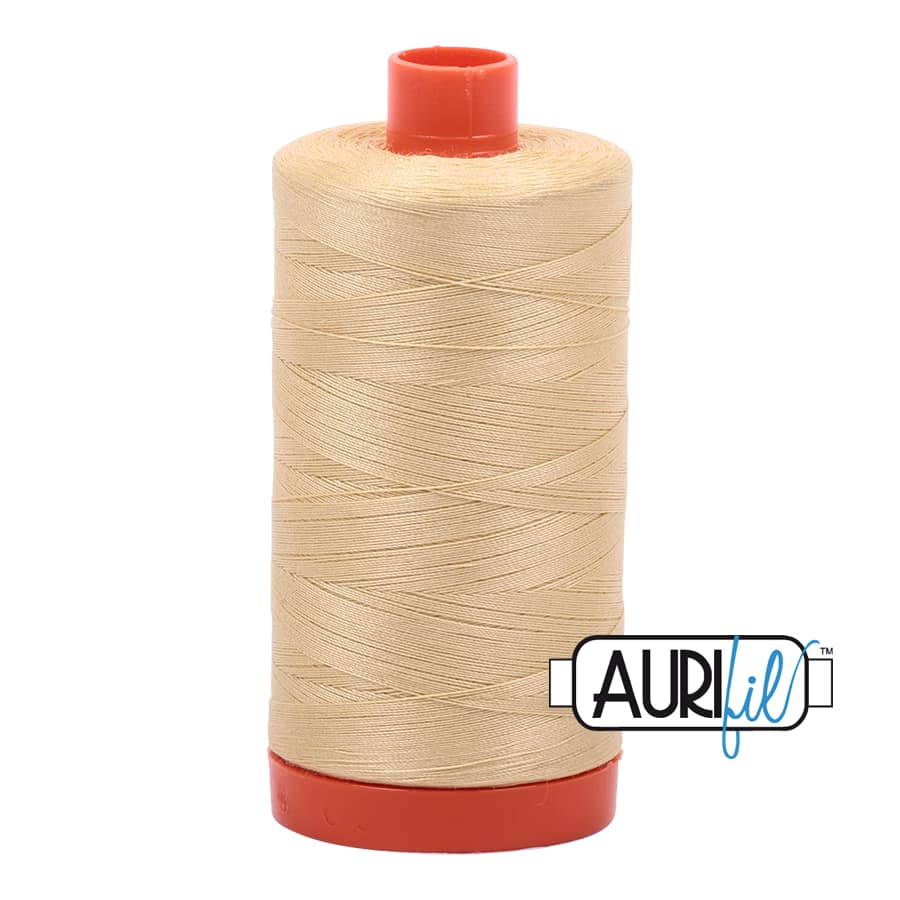 50wt Cotton Thread in 2125 Wheat by Aurifil