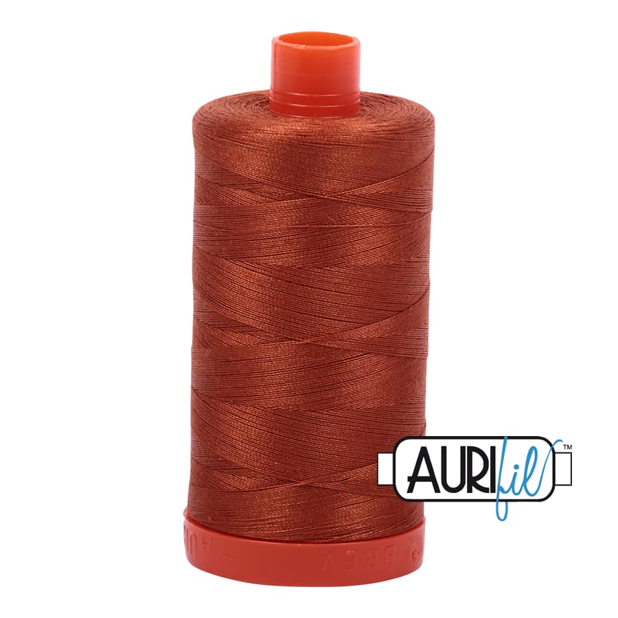 50wt Cotton Thread in 2390 Cinnamon Toast by Aurifil