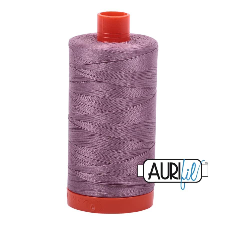 50wt Cotton Thread in 2566 Wisteria by Aurifil