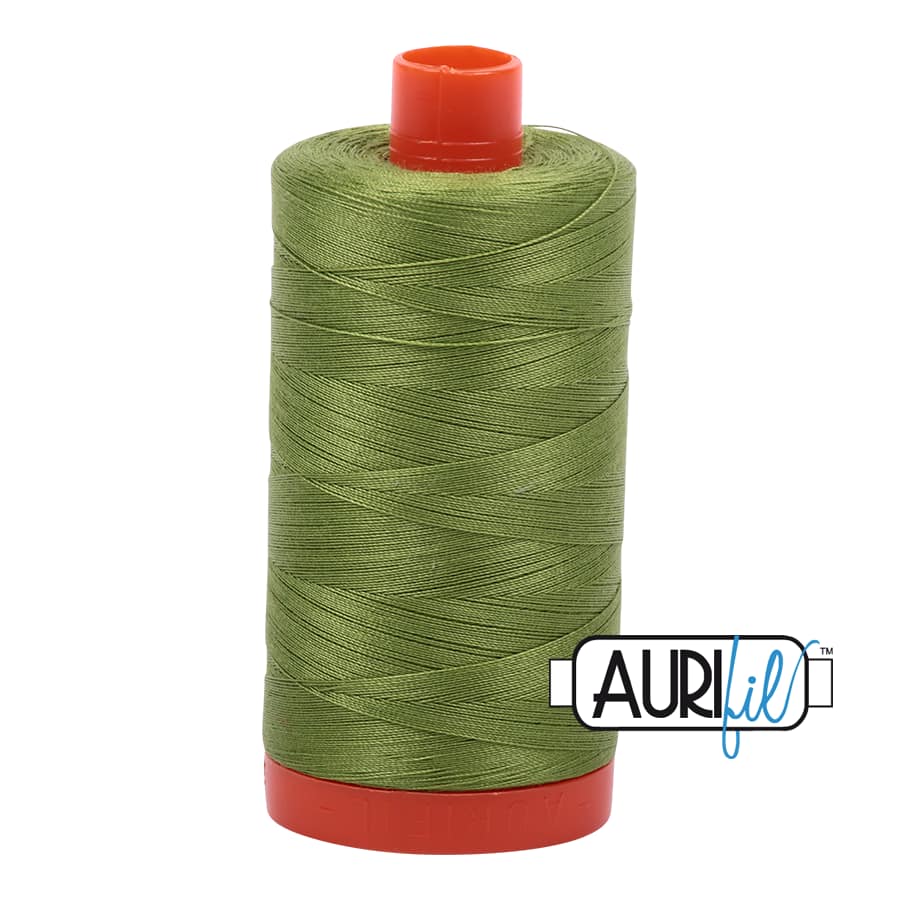 50wt Cotton Thread in 2888 Fern Green by Aurifil