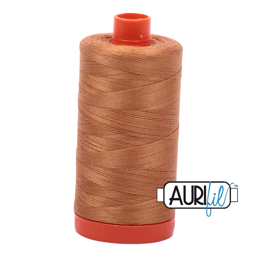 50wt Cotton Thread in 2930 Golden Toast by Aurifil
