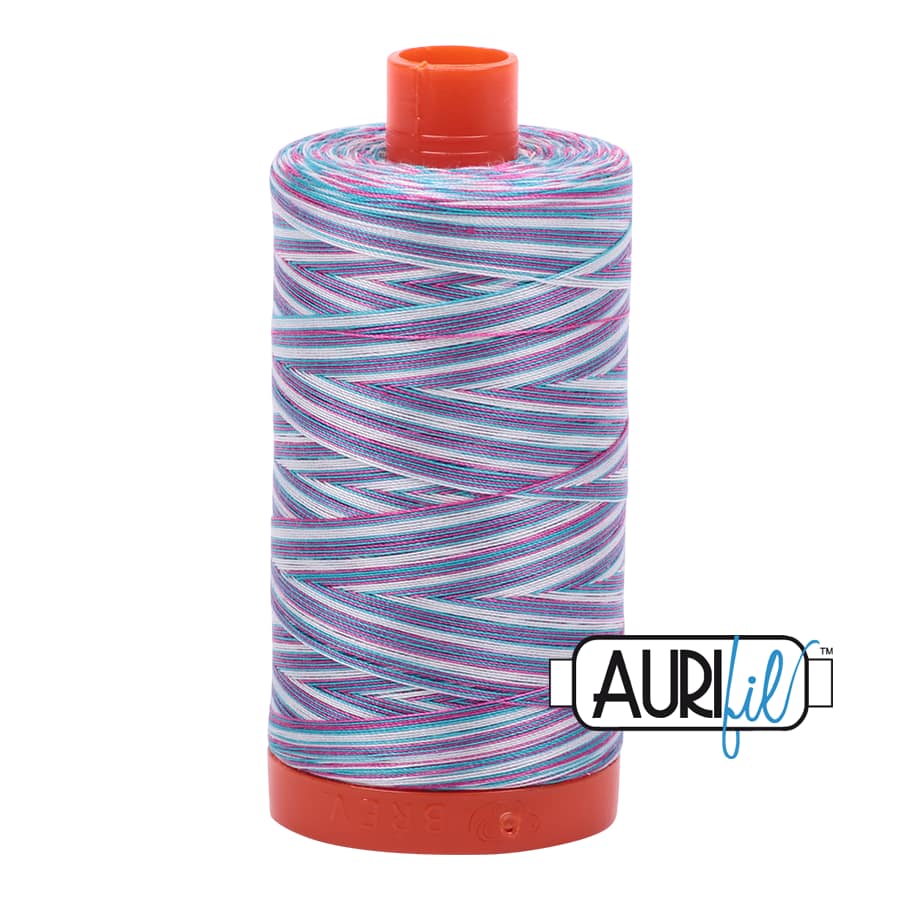 50wt Cotton Thread in 4647 Berrylicious by Aurifil