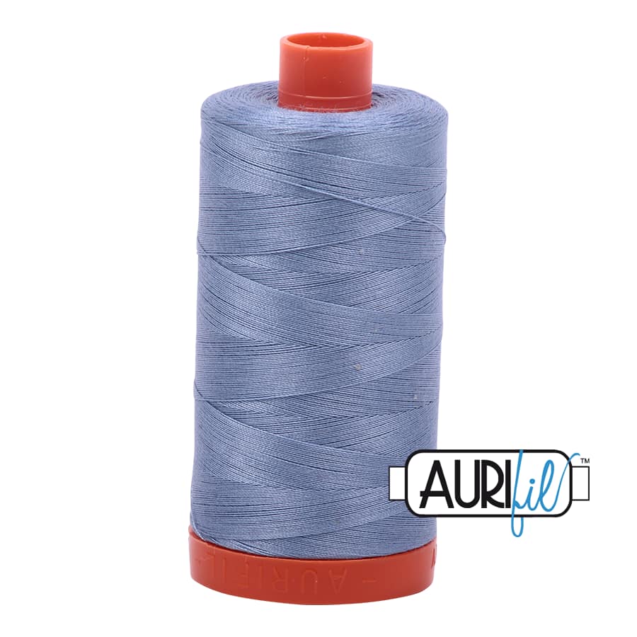 50wt Cotton Thread in 6720 Slate by Aurifil