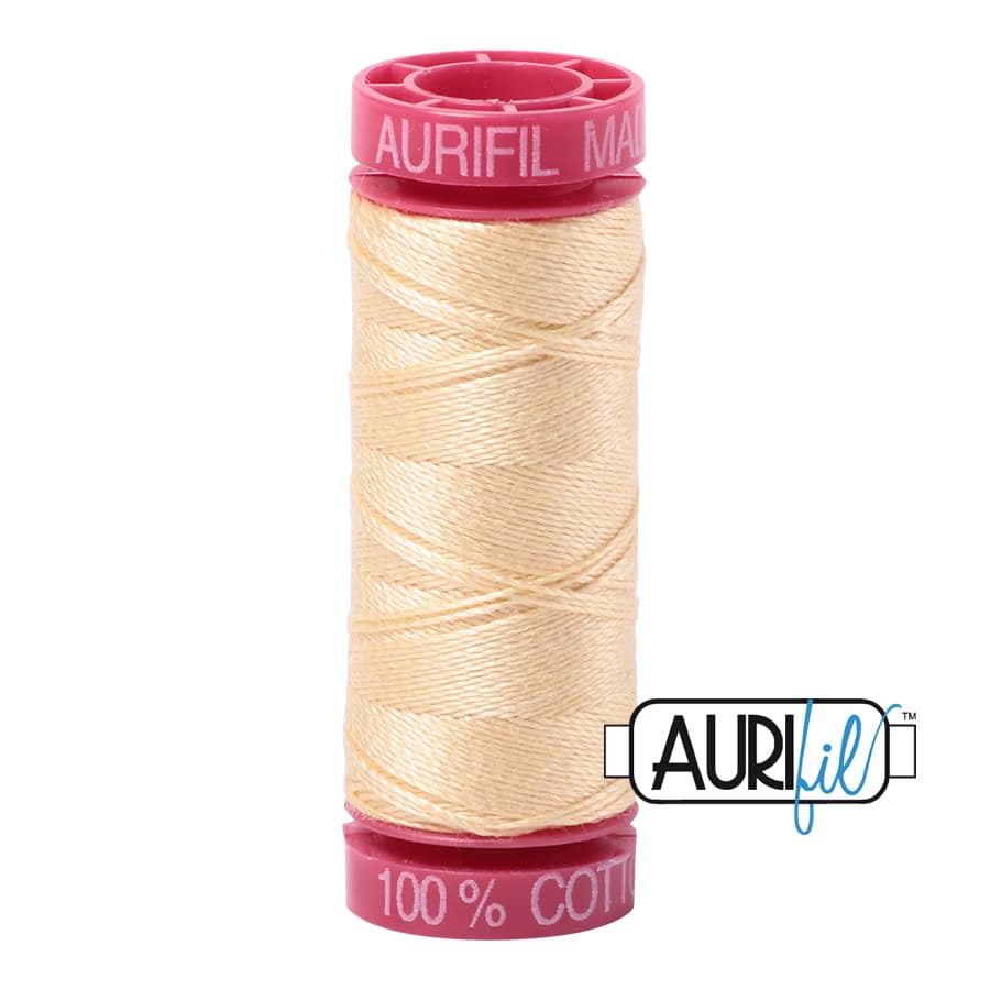 12wt Cotton Thread in 2105 Champagne by Aurifil - Image 2