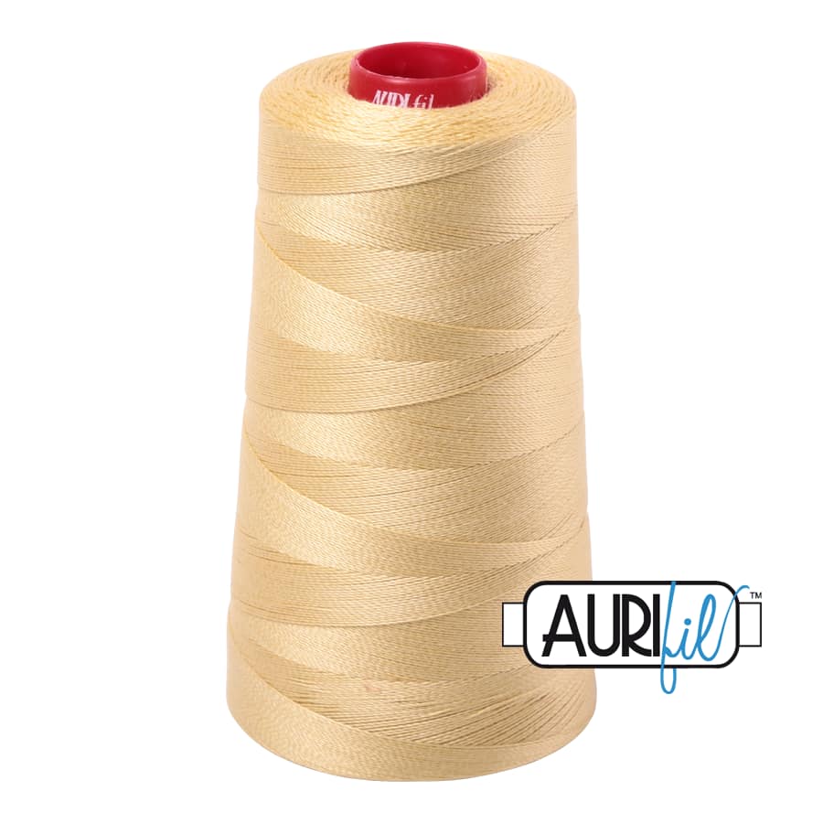 12wt Cotton Thread in 2125 Wheat by Aurifil - Image 3