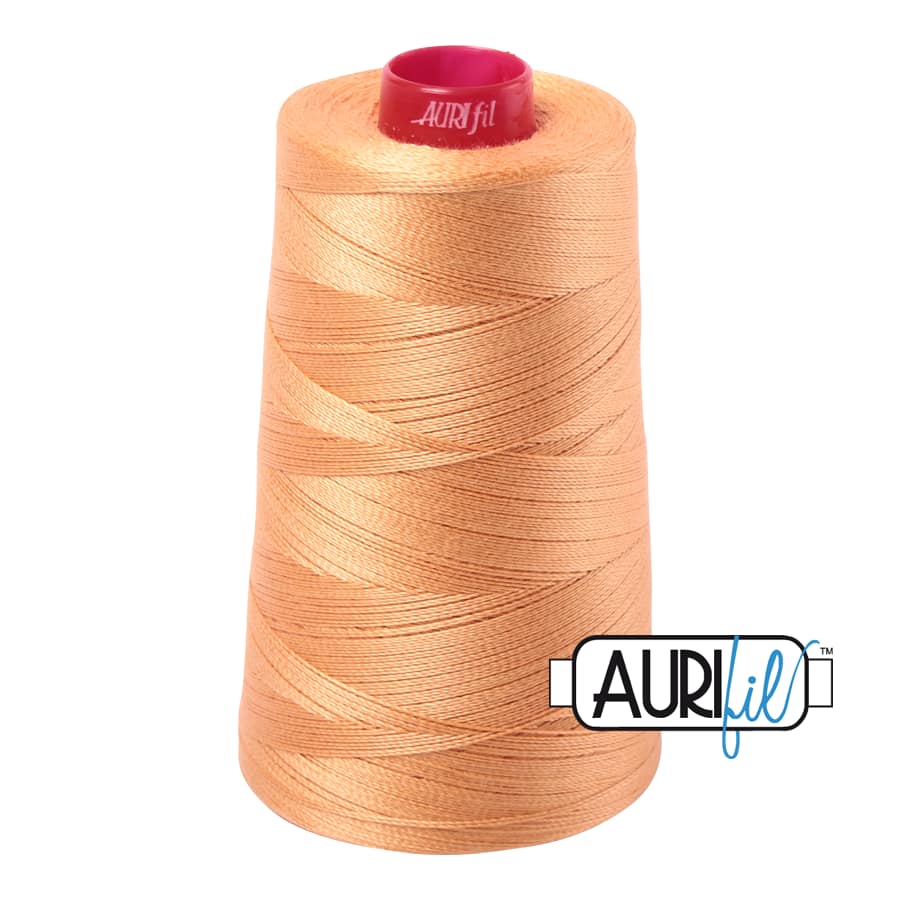 12wt Cotton Thread in 2214 Golden Honey by Aurifil - Image 3
