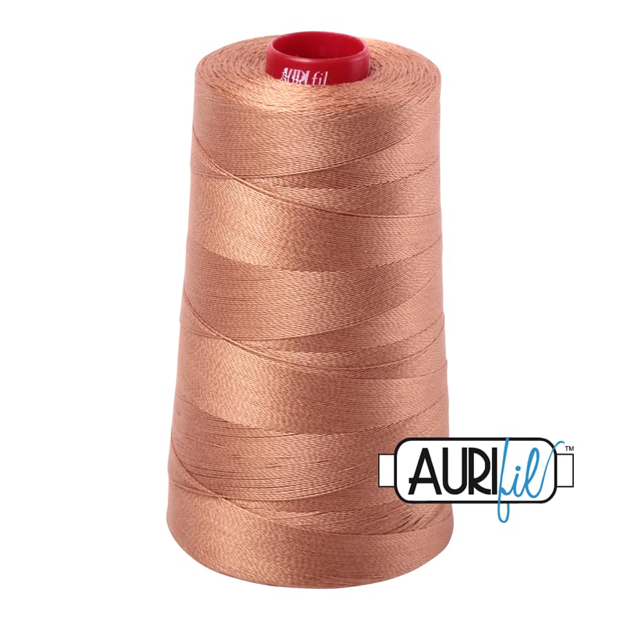 12wt Cotton Thread in 2330 Light Chestnut by Aurifil - Image 3