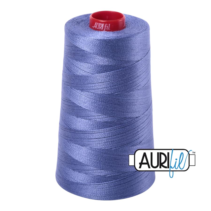 12wt Cotton Thread in 2525 Dusty Blue Violet by Aurifil - Image 3
