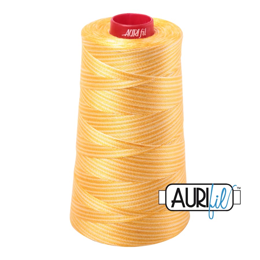 12wt Cotton Thread in 3920 Golden Glow by Aurifil - Image 3