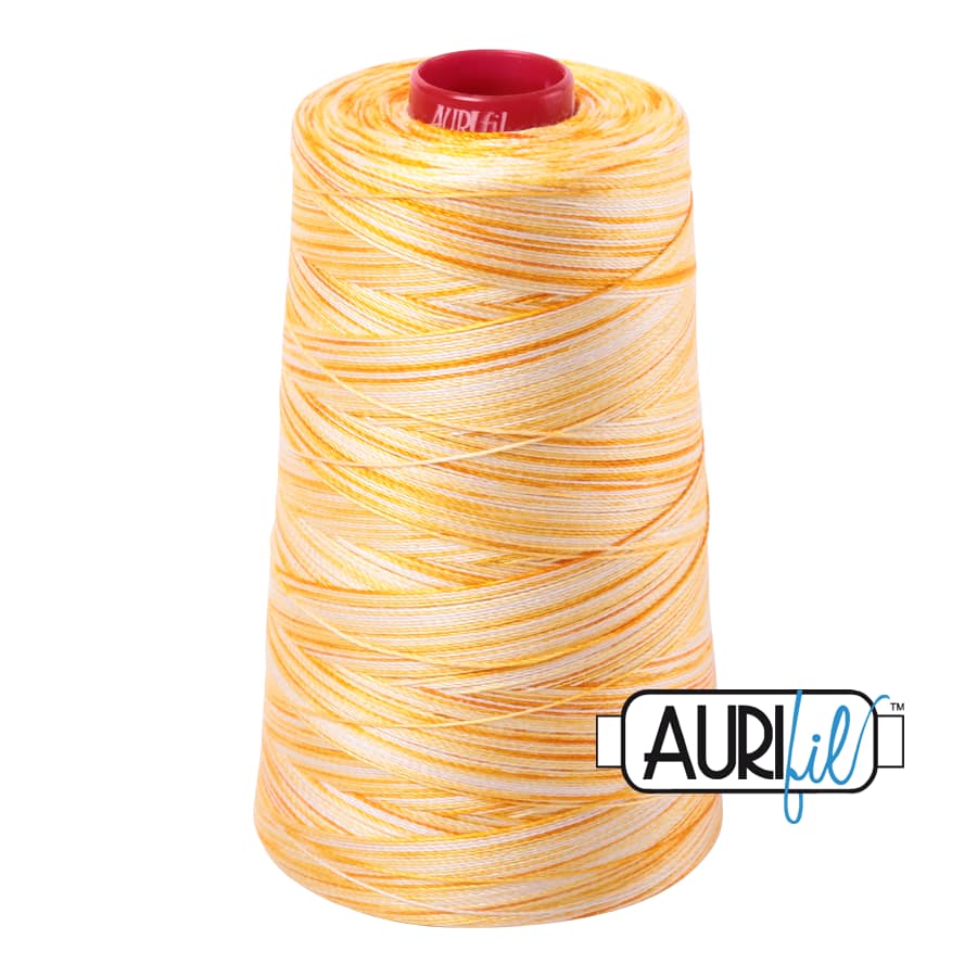 12wt Cotton Thread in 4658 Limoni di Monterosso by Aurifil - Image 3