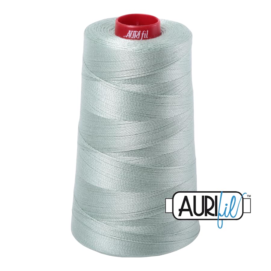 12wt Cotton Thread in 5014 Marine Water by Aurifil - Image 3