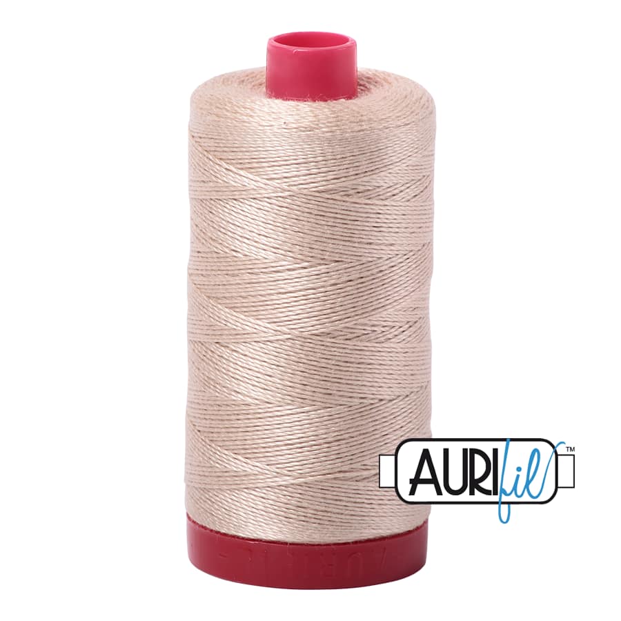 12wt Cotton Thread in 2312 Ermine by Aurifil