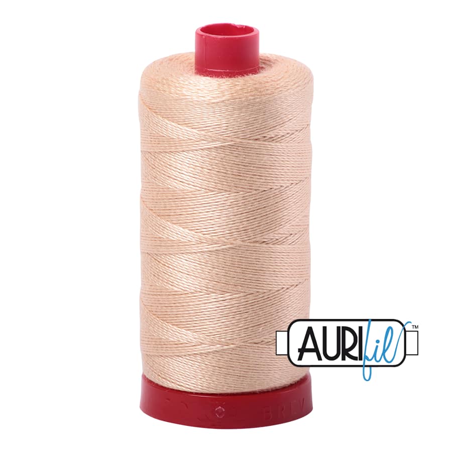 12wt Cotton Thread in 2315 Shell by Aurifil