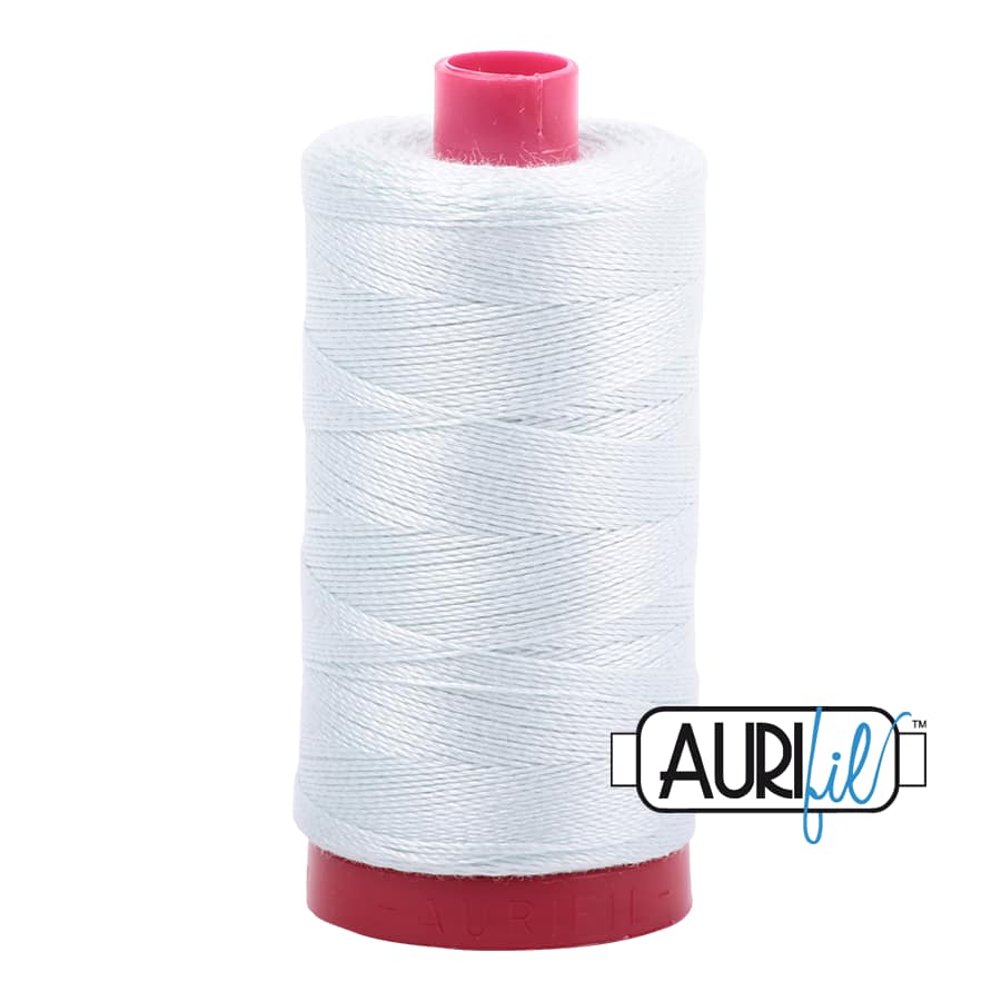 12wt Cotton Thread in 2800 Mint Ice by Aurifil