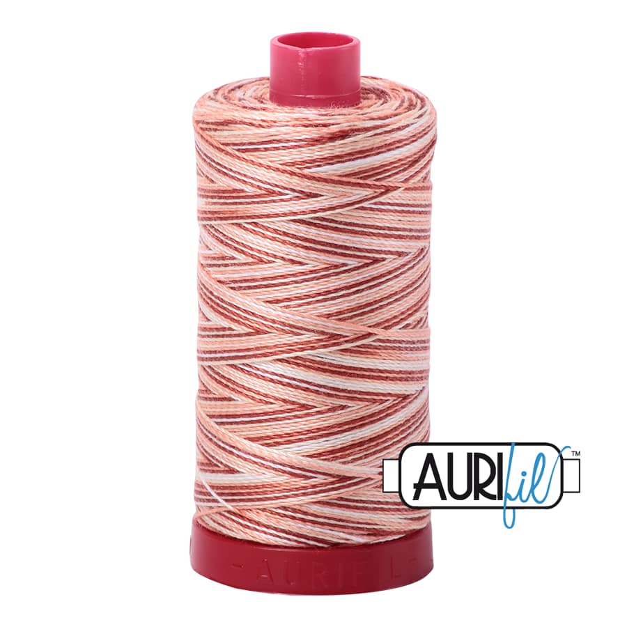 12wt Cotton Thread in 4656 Cinnamon Sugar by Aurifil