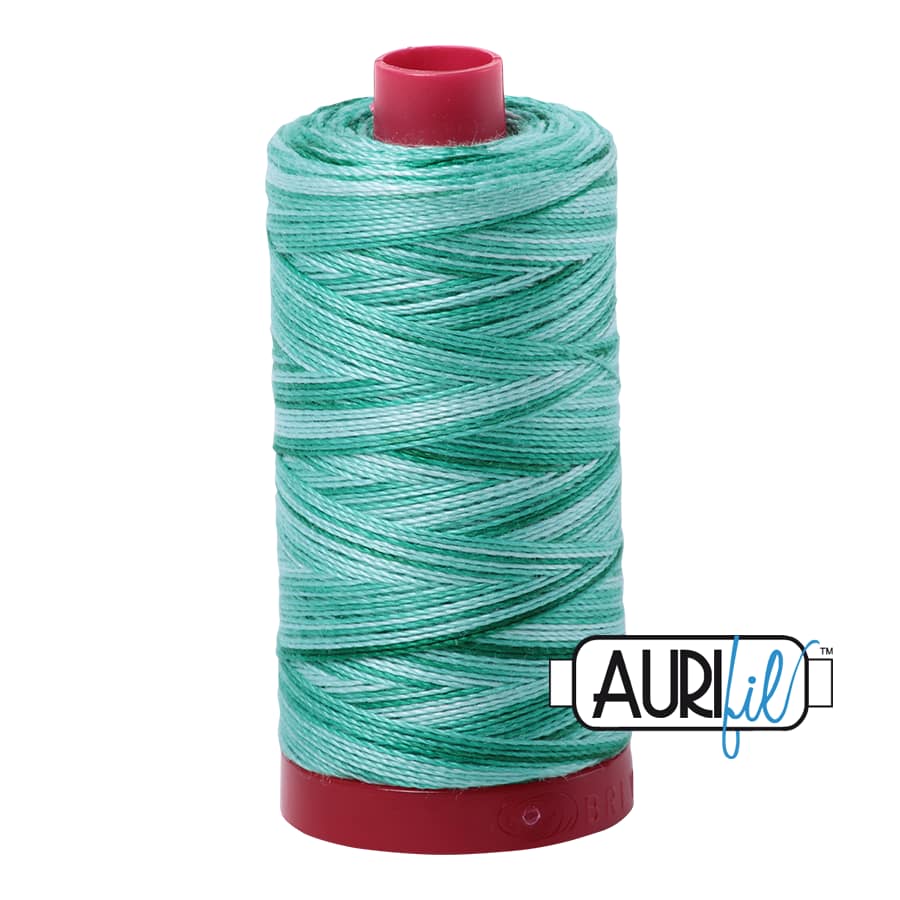 12wt Cotton Thread in 4662 Creme de Menthe by Aurifil