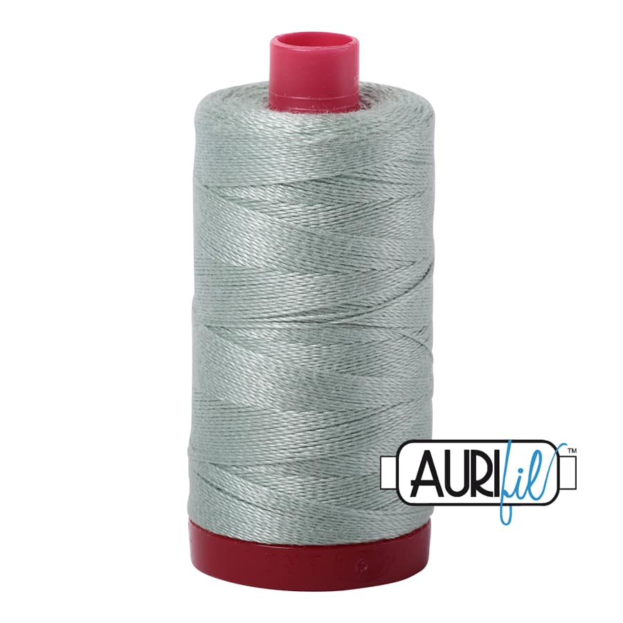 12wt Cotton Thread in 5014 Marine Water by Aurifil