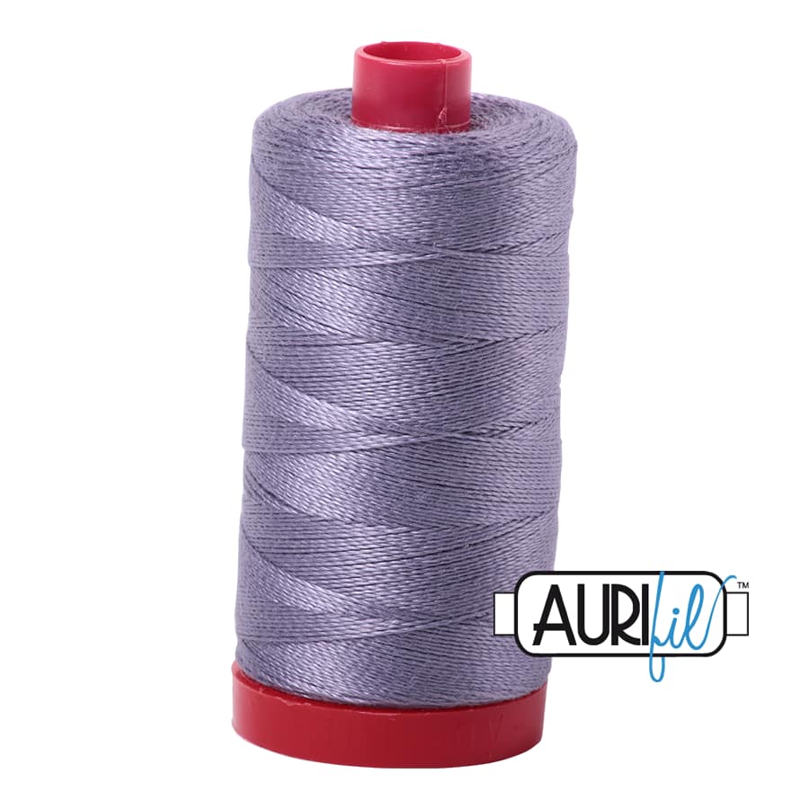 12wt Cotton Thread in 6733 Twilight by Aurifil