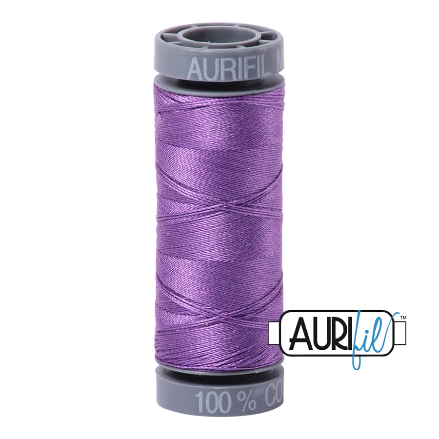 28wt Cotton Thread in 2540 Medium Lavender by Aurifil - Image 2