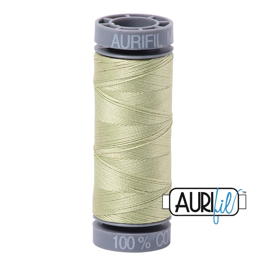 28wt Cotton Thread in 2886 Light Avocado by Aurifil - Image 2