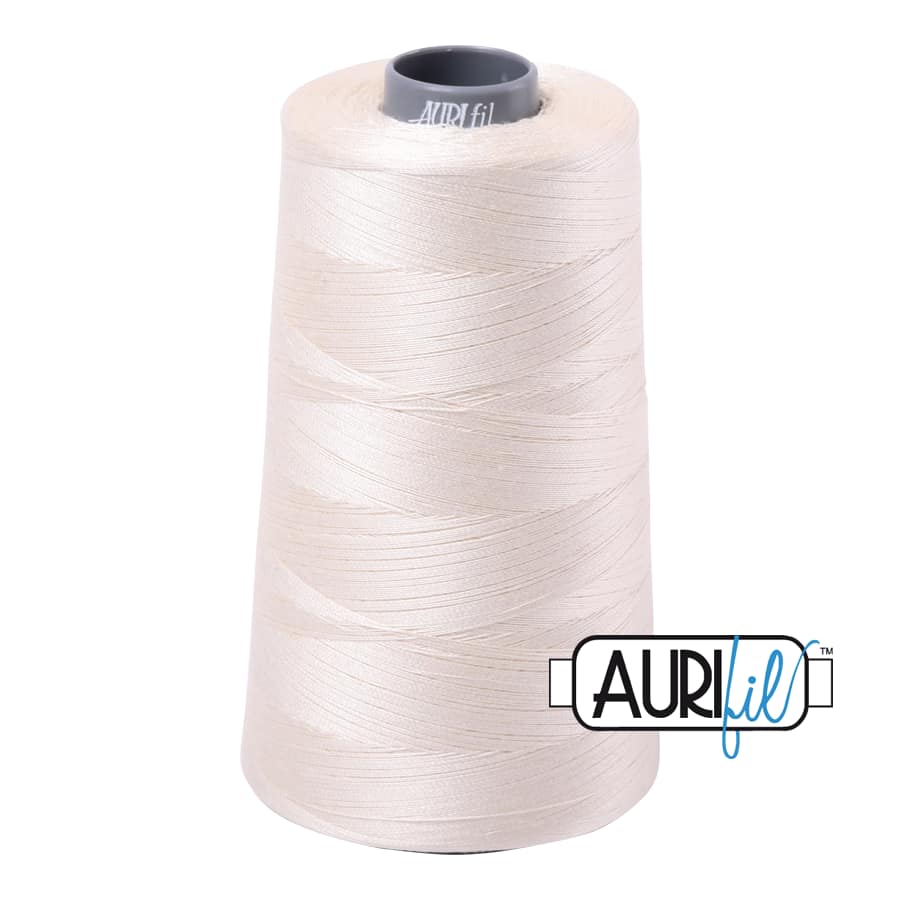 28wt Cotton Thread in 2026 Chalk by Aurifil - Image 3