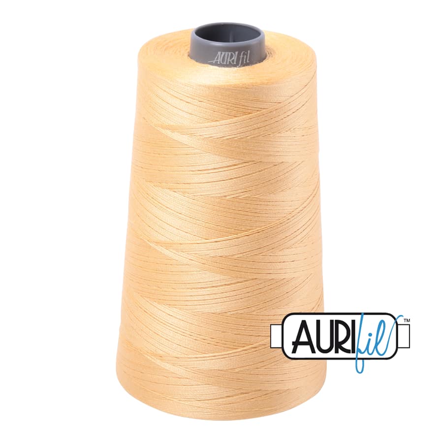28wt Cotton Thread in 2130 Medium Butter by Aurifil - Image 3