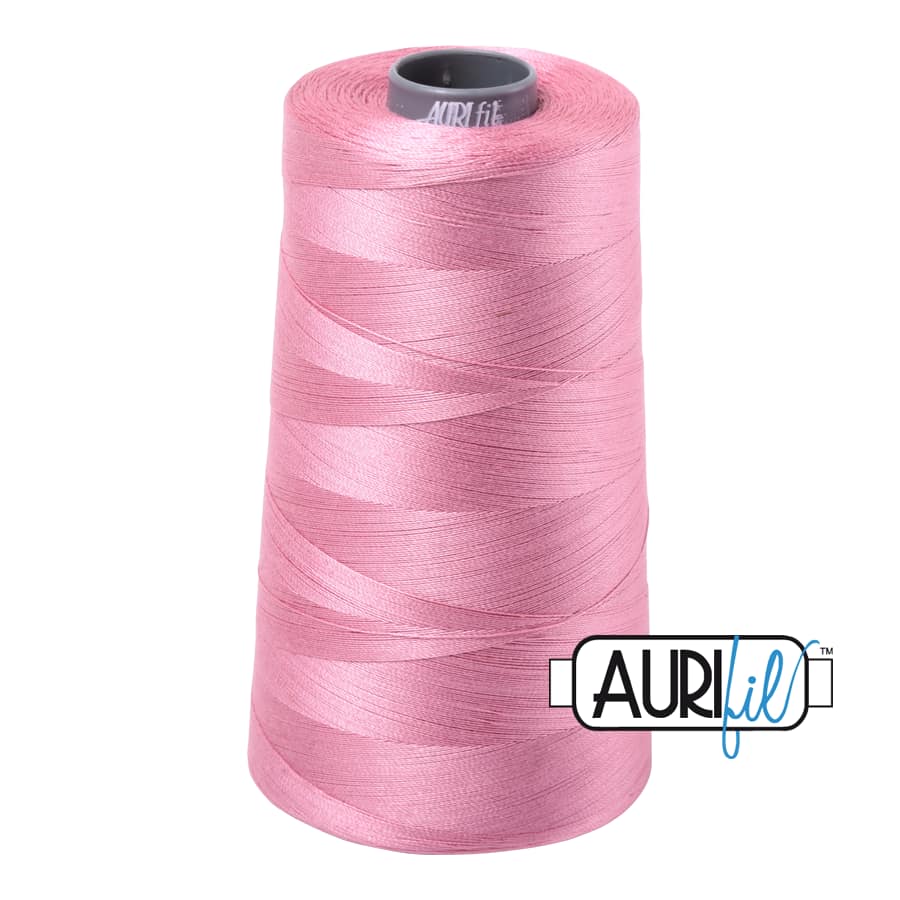 28wt Cotton Thread in 2430 Antique Rose by Aurifil - Image 3