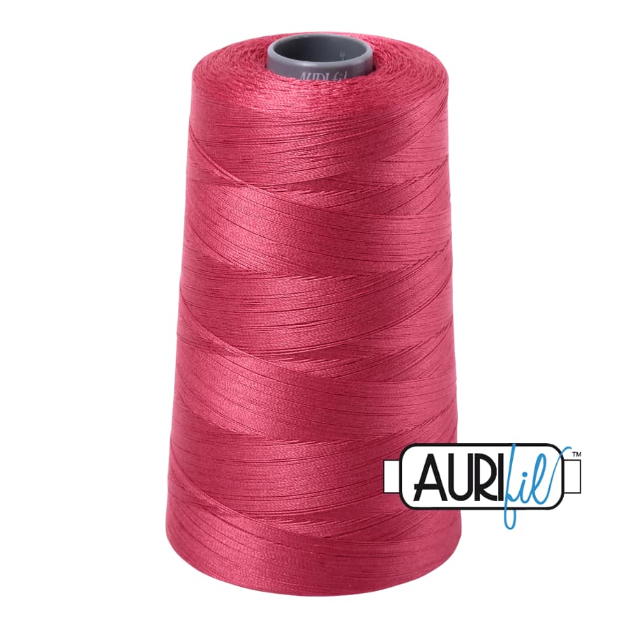 28wt Cotton Thread in 2440 Peony by Aurifil - Image 3