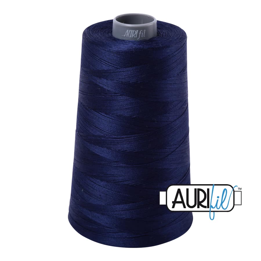 28wt Cotton Thread in 2745 Midnight by Aurifil - Image 3